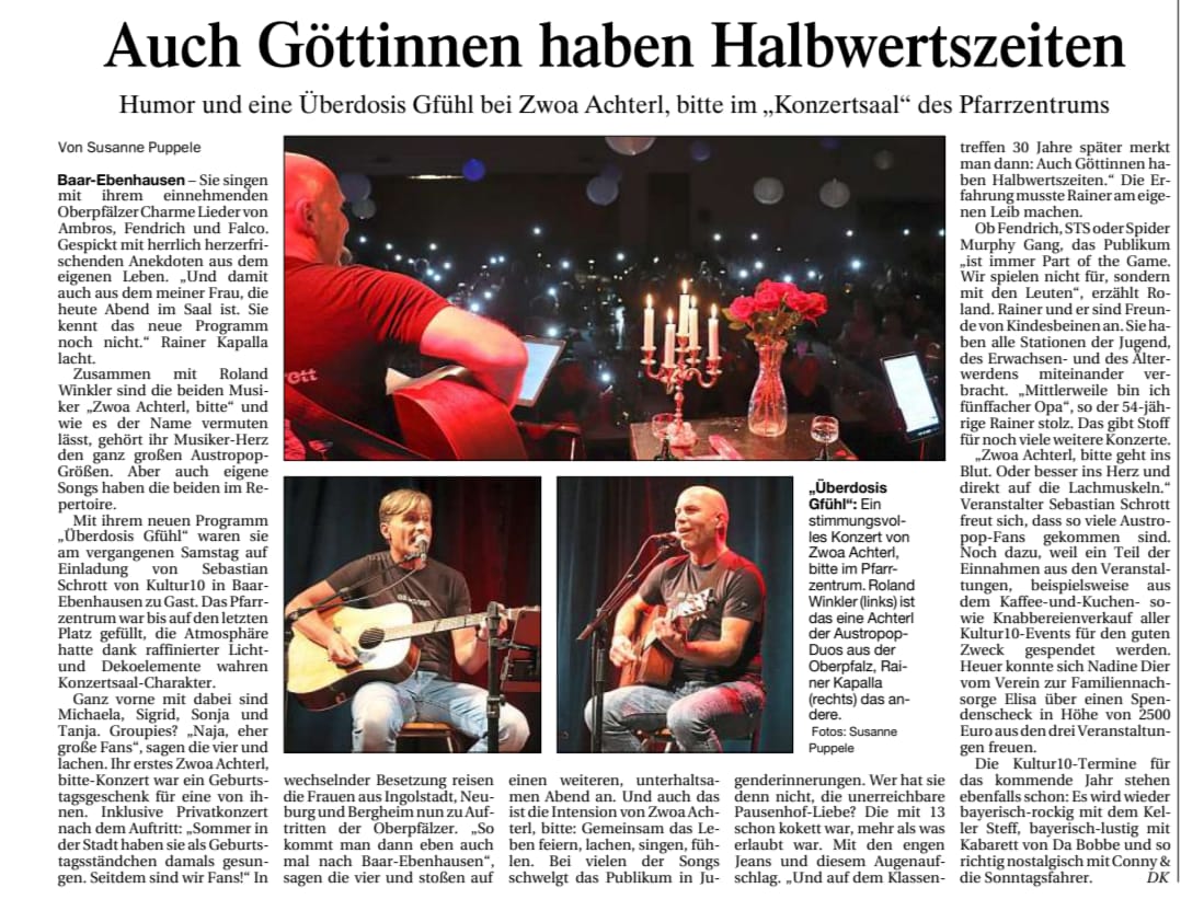 Artikel im Neuen Tag